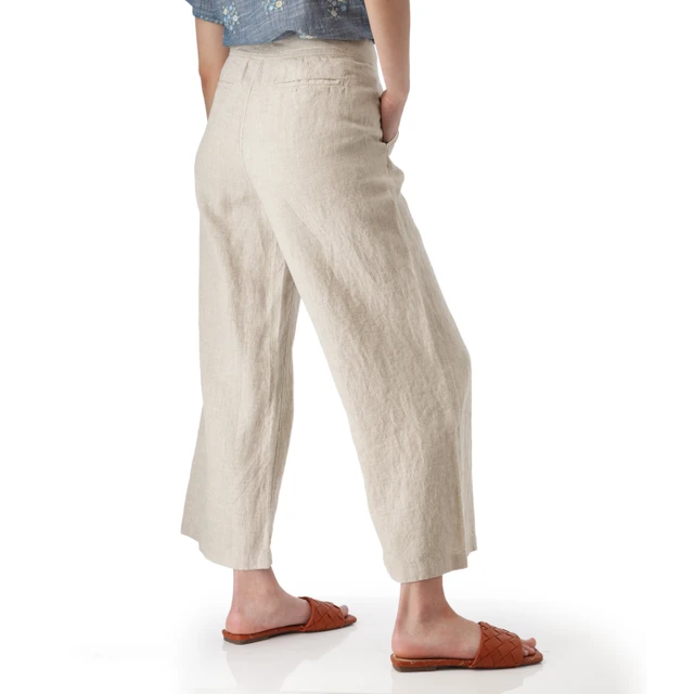 Aventura Leni Solid Wide Leg Ankle Pant