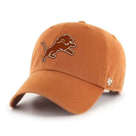 47 Brand Detroit Lions Burnt Orange Spice 47 Clean-up