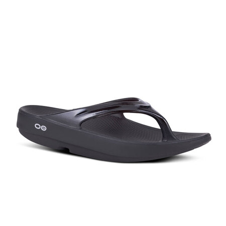OOFOS OOFOS OOlala Sandal (Y25) Black M8W10