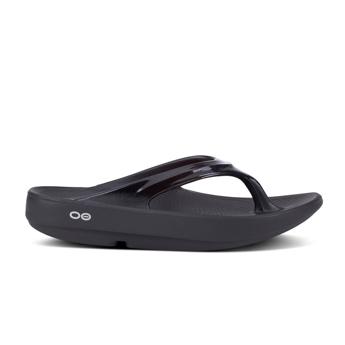 OOFOS OOFOS OOlala Sandal (Y25) Black M8W10