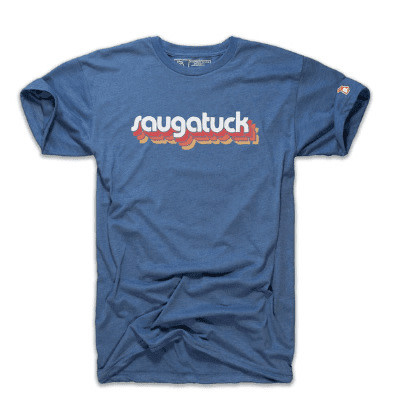 The Mitten State TMS Saugatuck Shadow Script Tee