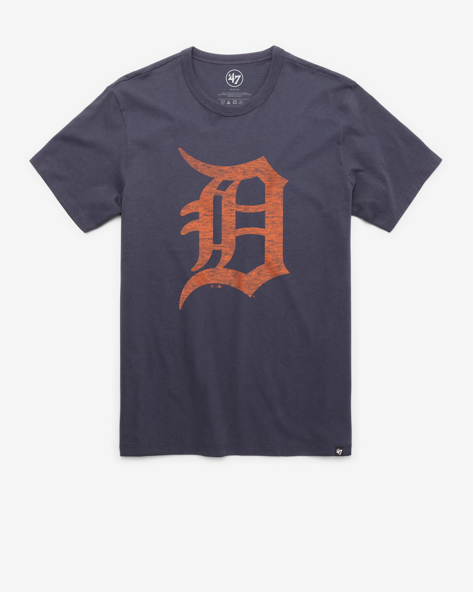 47 Brand 47 Brand Detroit Tigers Relay Grey Premier Franklin Tee