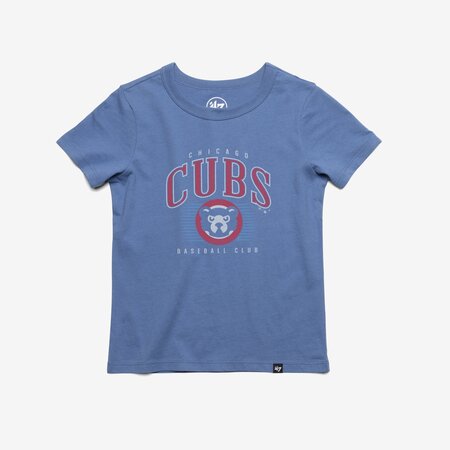 47 Brand 47 Brand Chicago Cubs Cooperstown Gulf Blue  Franklin Tee