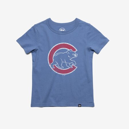 47 Brand 47 Brand Chicago Cubs Cadet Blue Premier Franklin Tee
