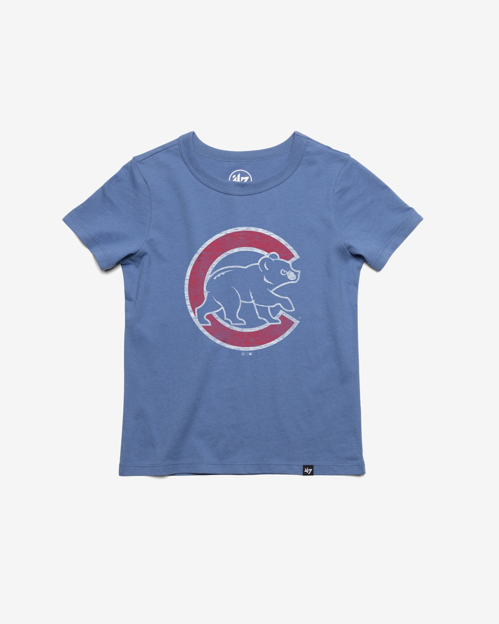 47 Brand 47 Brand Chicago Cubs Cadet Blue Premier Franklin Tee