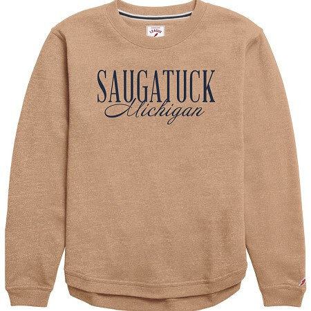 League League W's Saugatuck MI Cursive Crew