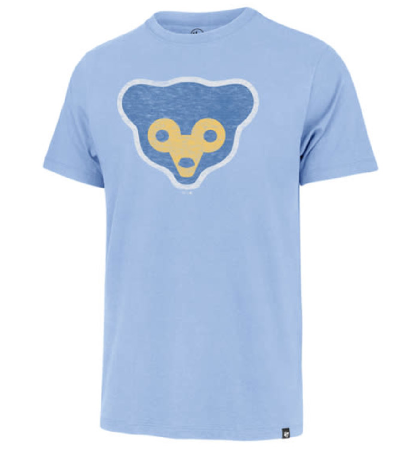 47 Brand 47 Brand Chicago Cubs Cooperstown Gulf Blue  Franklin Tee