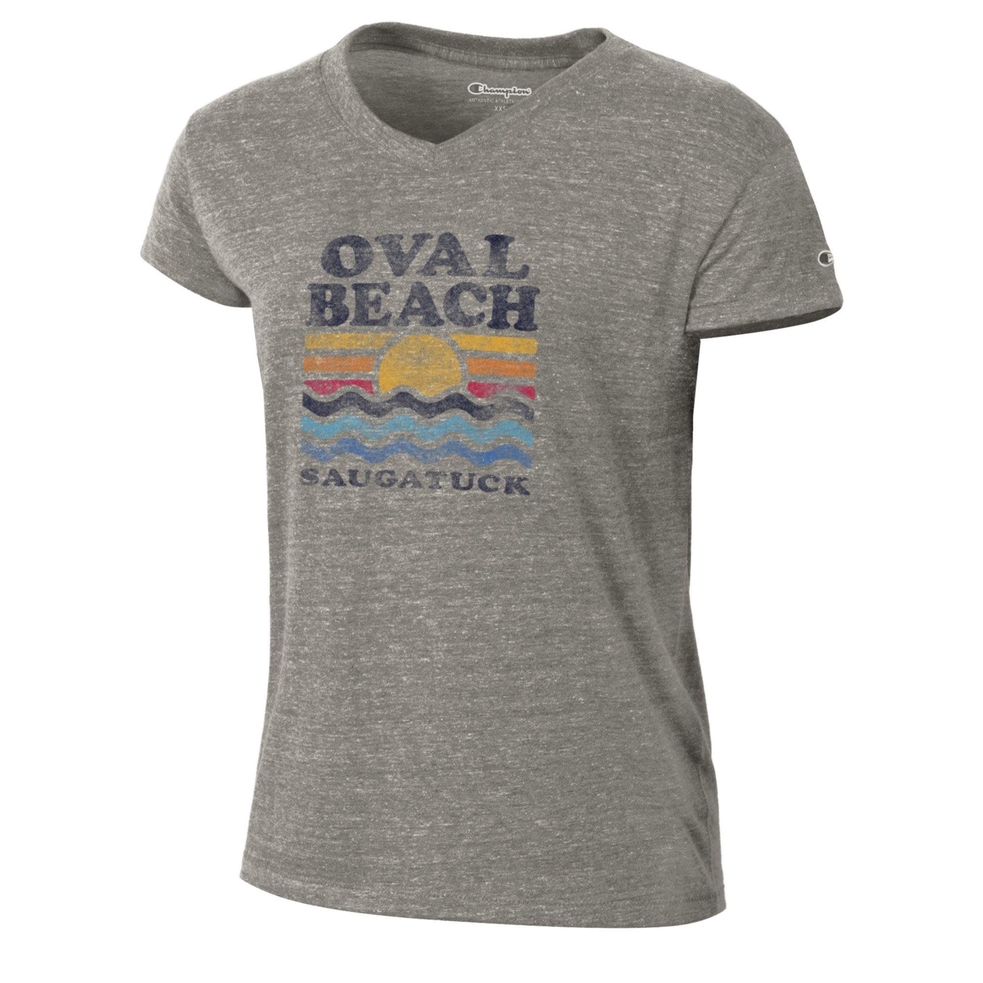 Champion Champion W's Oval Beach V-Neck Tee