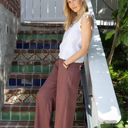 Dylan Dylan Casey Wide Leg Pant