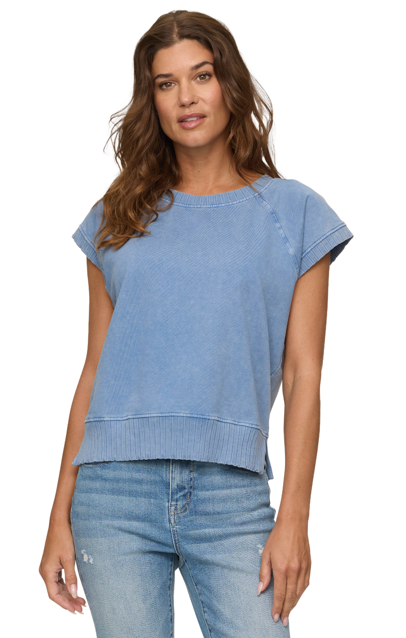 Flag & Anthem Flag & Anthem W's Hana Dolman Washed Lounge Tee