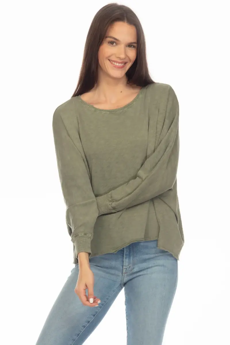 Hello Nite Dani Dolman Sleeve Top