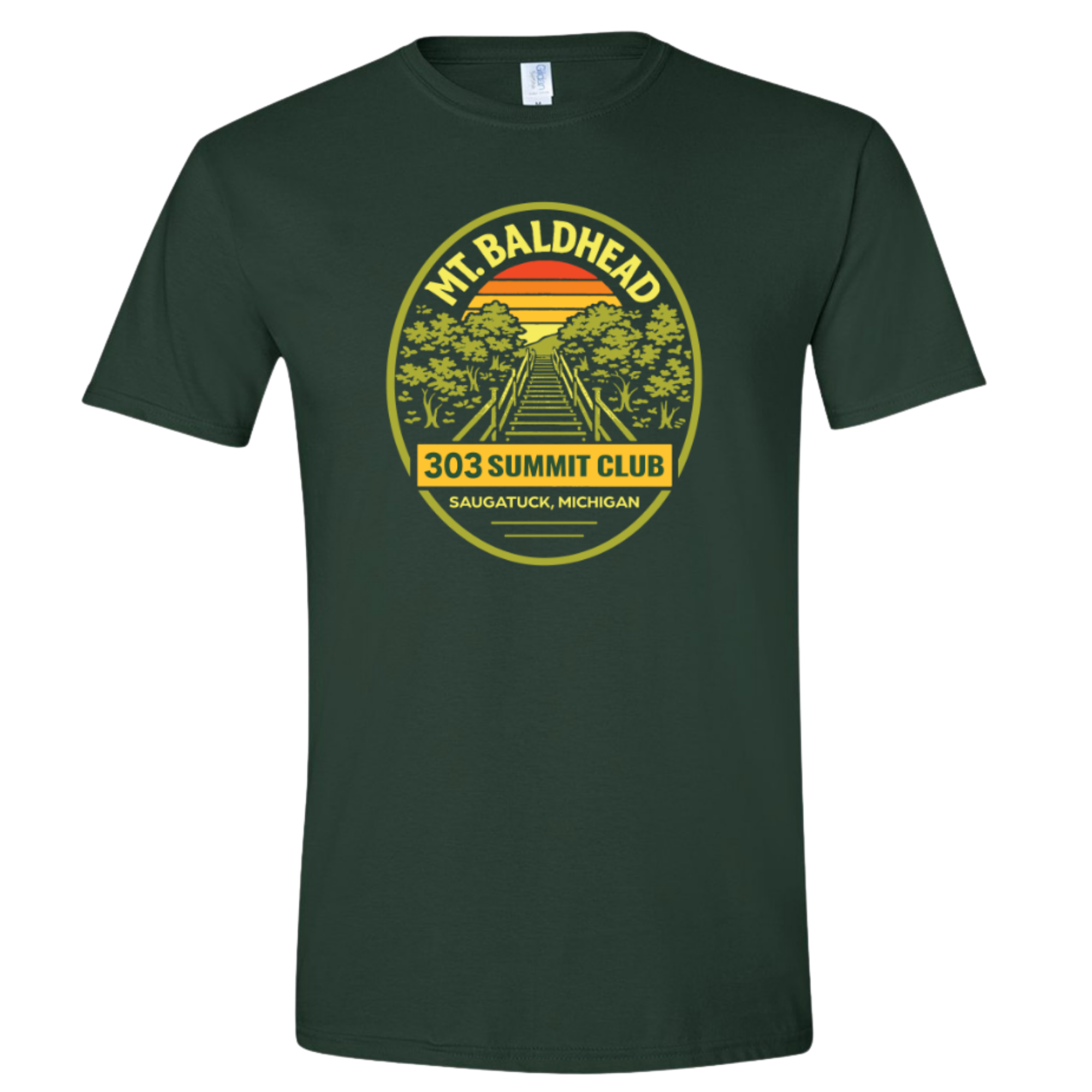 303 Summit Club Mt Baldhead Summit Club T Shirt