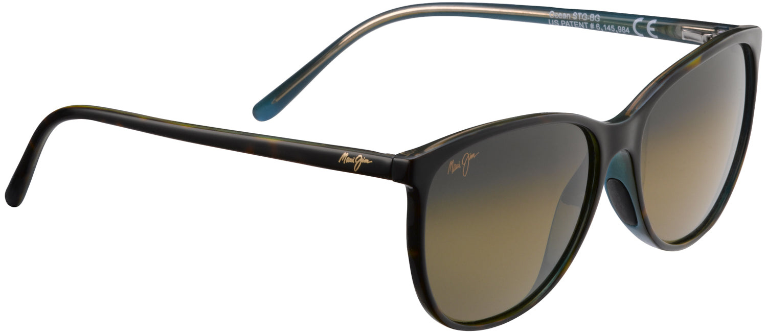 Maui Jim Ocean Tortoise w/ Peacock