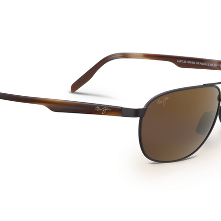 Maui Jim Castles Matte Chocolate HCL Bronze
