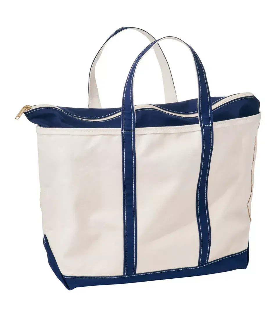L.L.Bean L.L. Bean Boat and Tote Zip Top Large