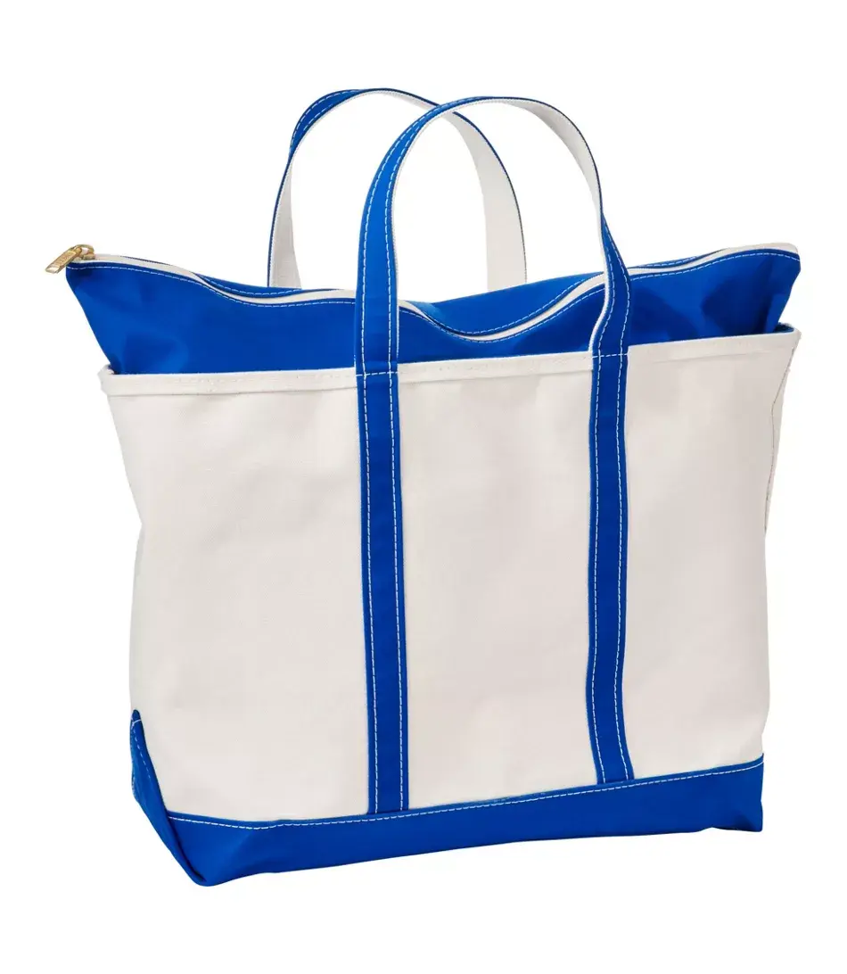 L.L.Bean L.L. Bean Boat and Tote Zip Top Large