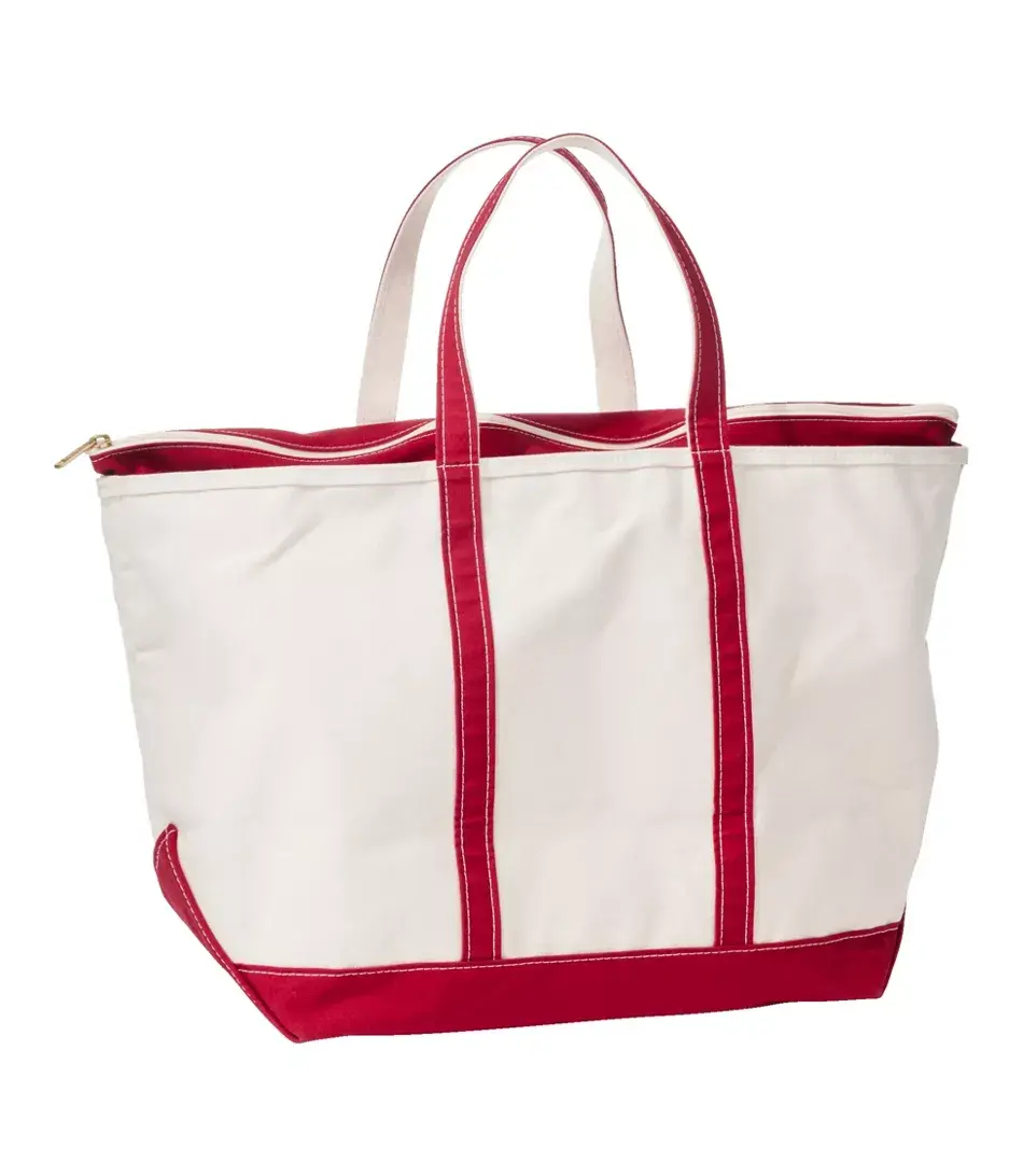 L.L.Bean L.L. Bean Boat and Tote, Zip Top Extra-Large
