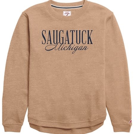 League League W's Saugatuck MI Cursive Crew