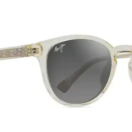 Maui Jim Grey Hiehie | Shiny Trans Yellow