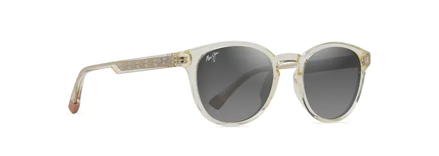 Maui Jim Grey Hiehie | Shiny Trans Yellow