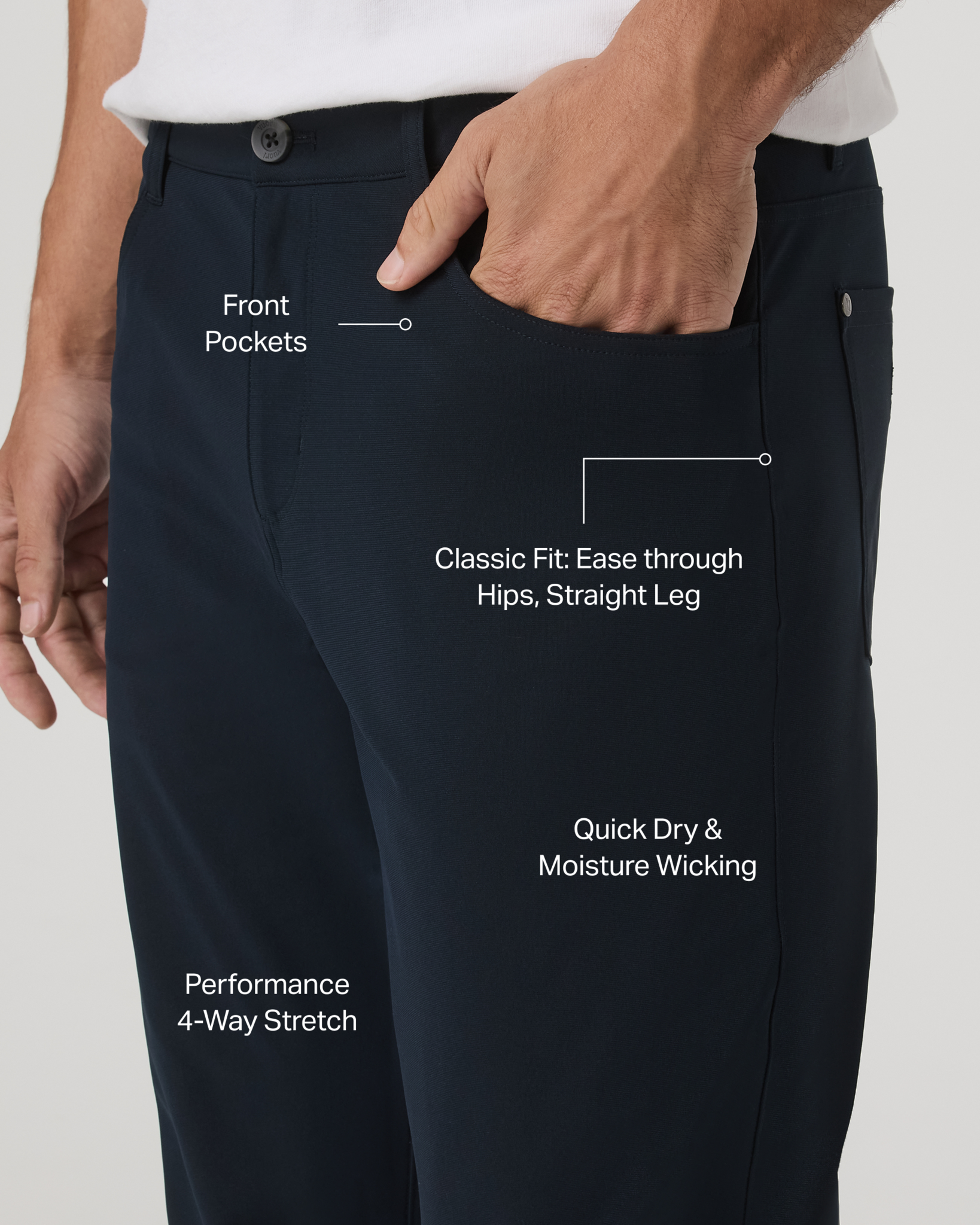 Vuori Vuori M's Meta Pant Classic Fit 32"