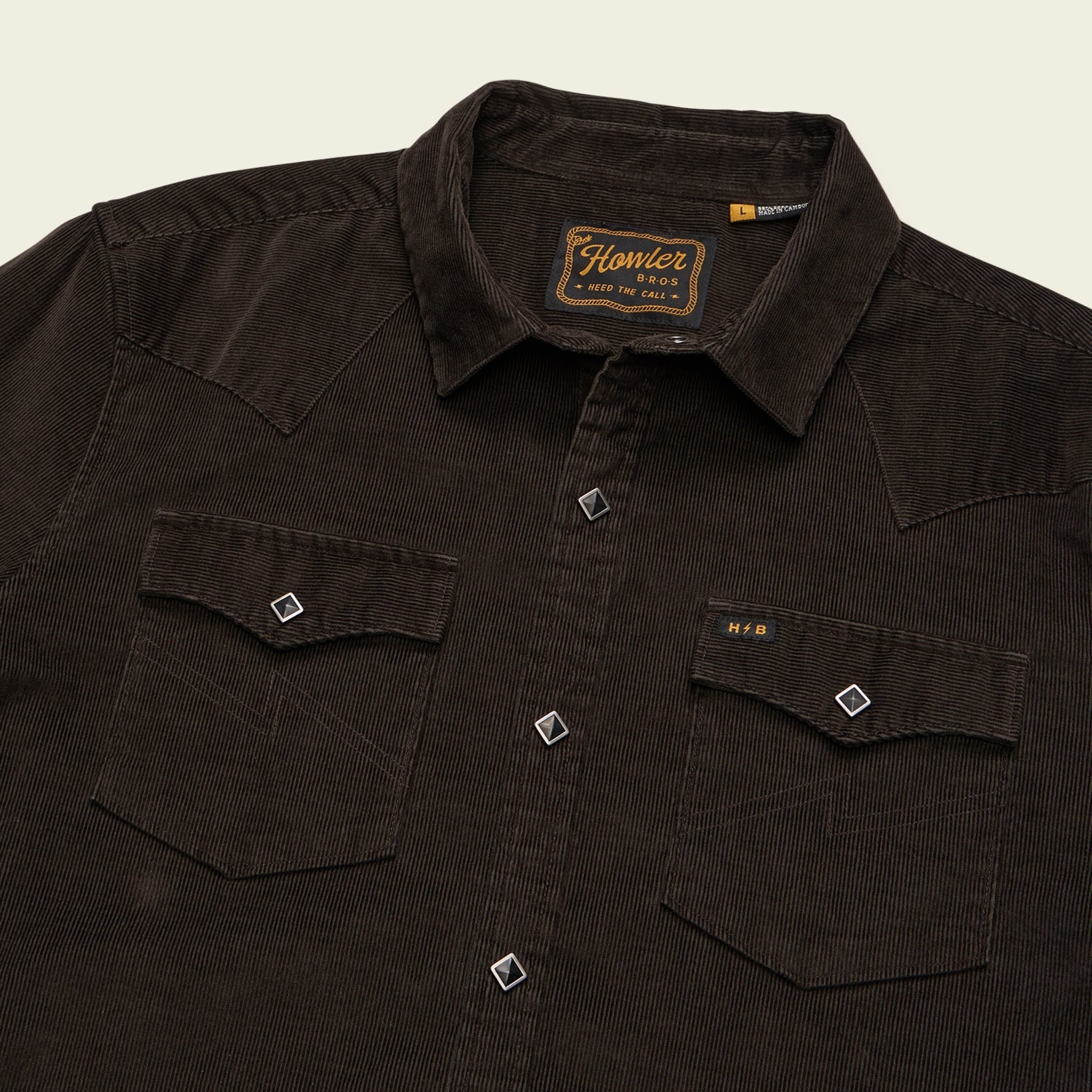Howler Bros Howler Bros Banning Corduroy Snapshirt