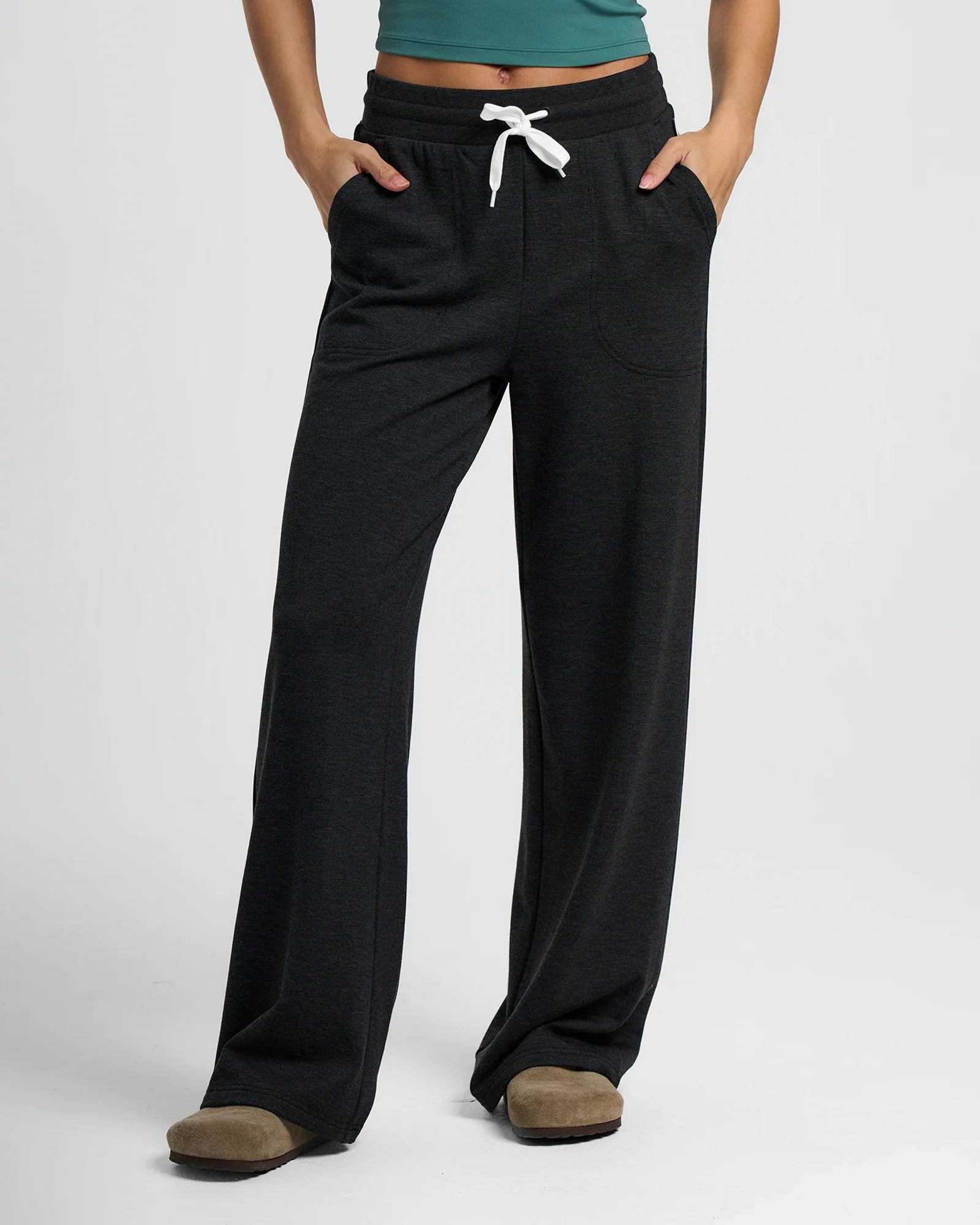 Free Fly Free Fly W's Bamboo Lightweight Fleece Wide Leg Pant