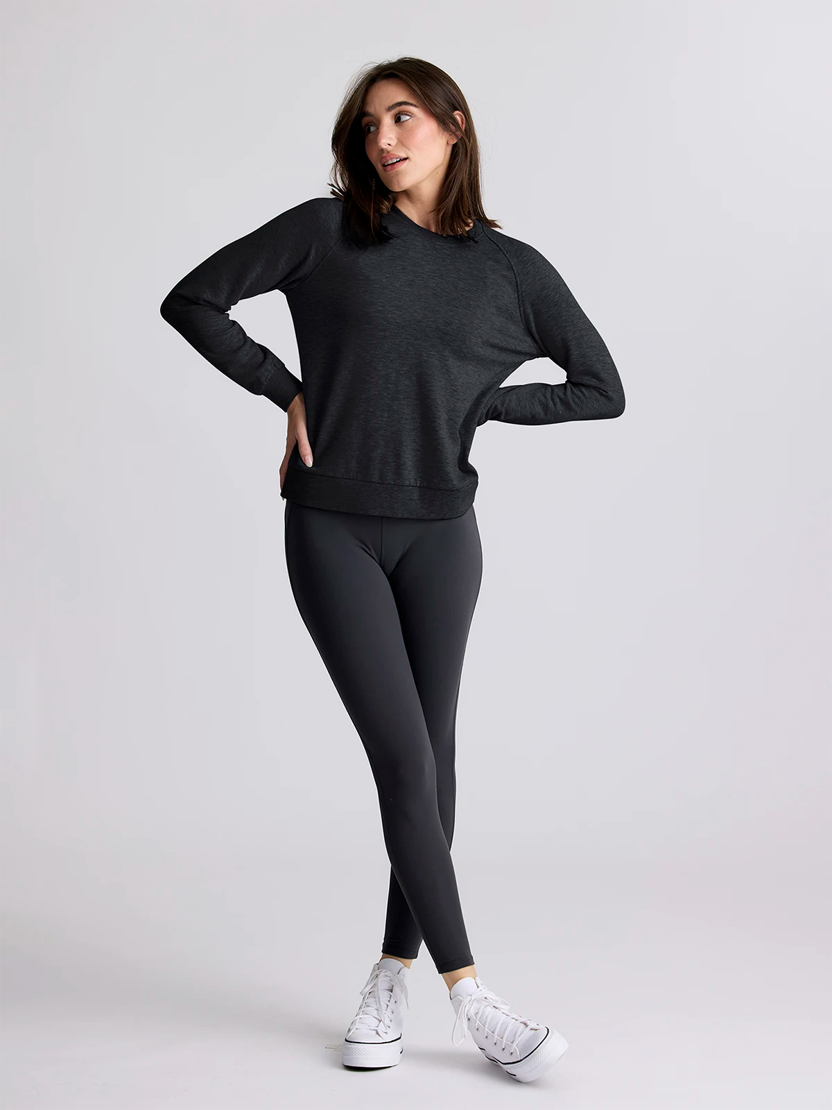 Free Fly Free Fly W's Bamboo Lightweight Fleece Crew