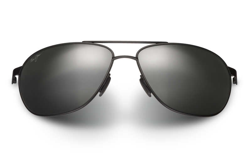 Maui Jim Castles Matte Black Neutral Grey