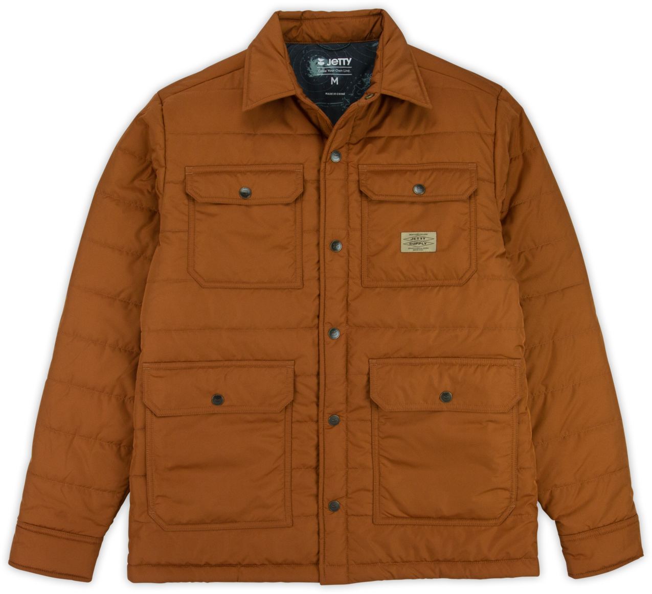 Jetty Jetty Windward Collared Puffer Jacket