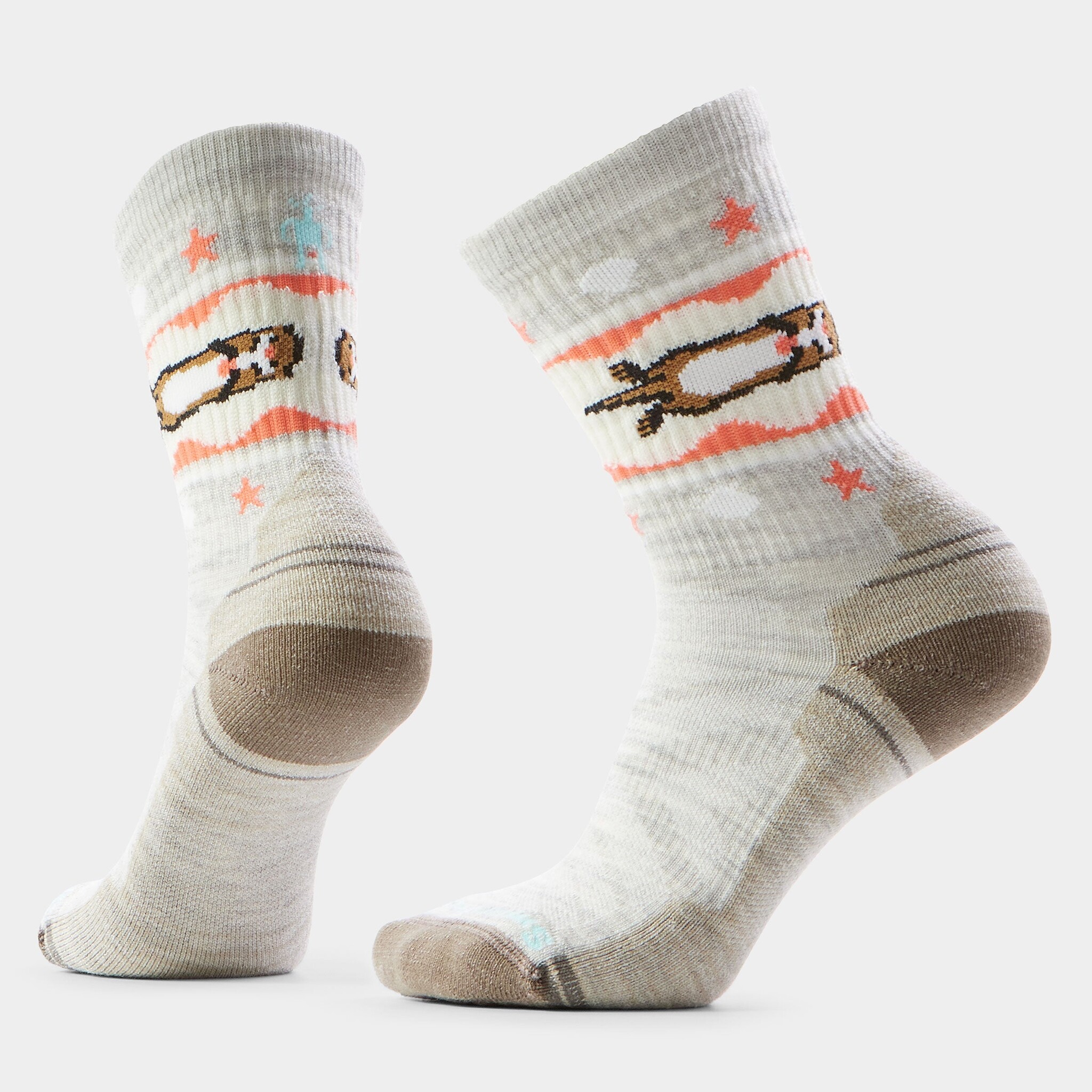 Smartwool W's Hike Light Cushion Otter Float Crew