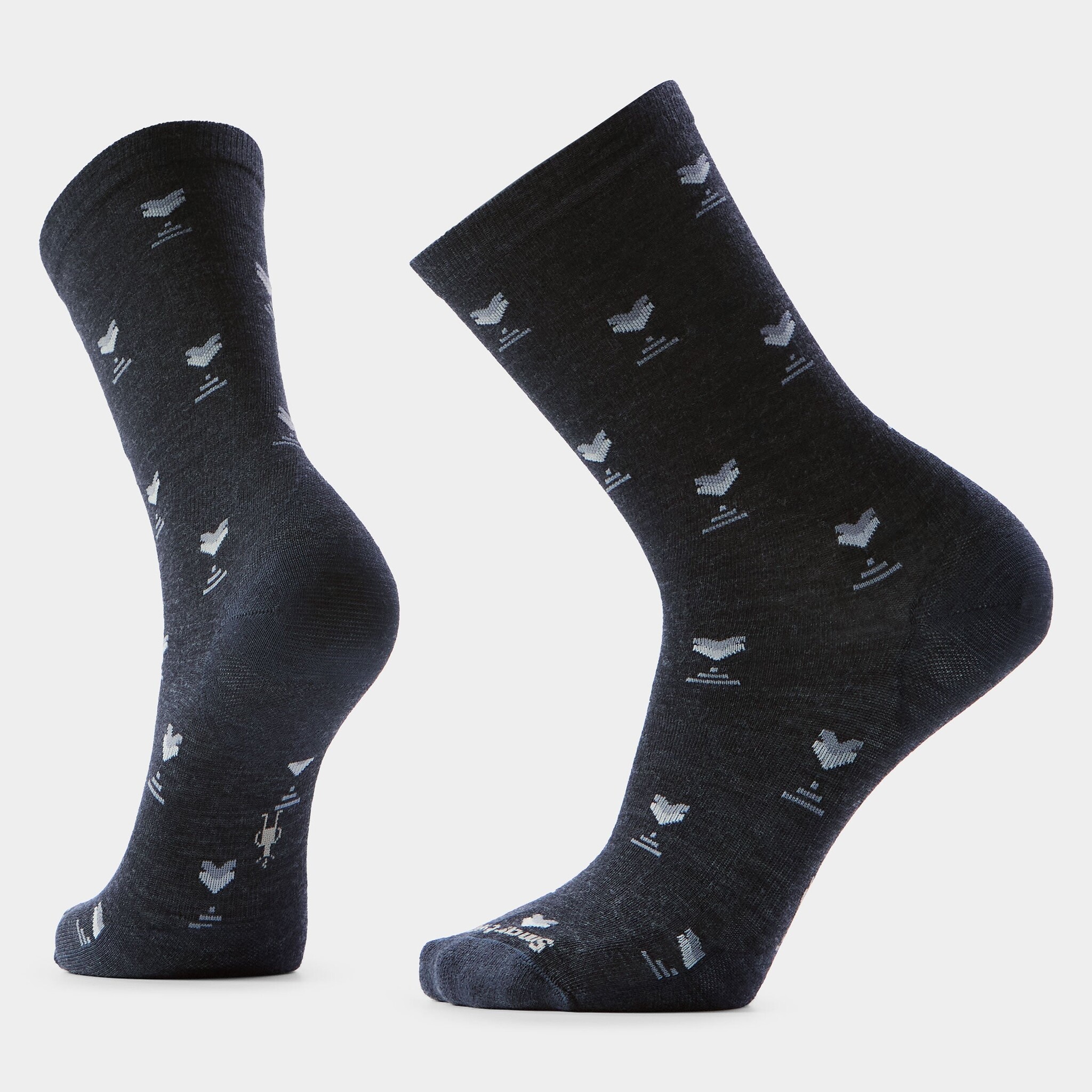 Smartwool Everyday Stout Street Crew Socks (S26) CHARCOAL L