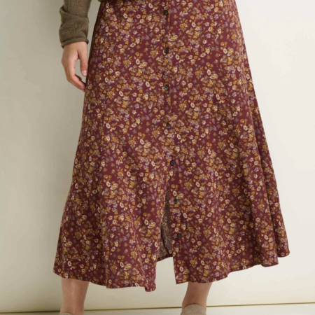 Toad & Co W's Manzana Paneled Midi Skirt