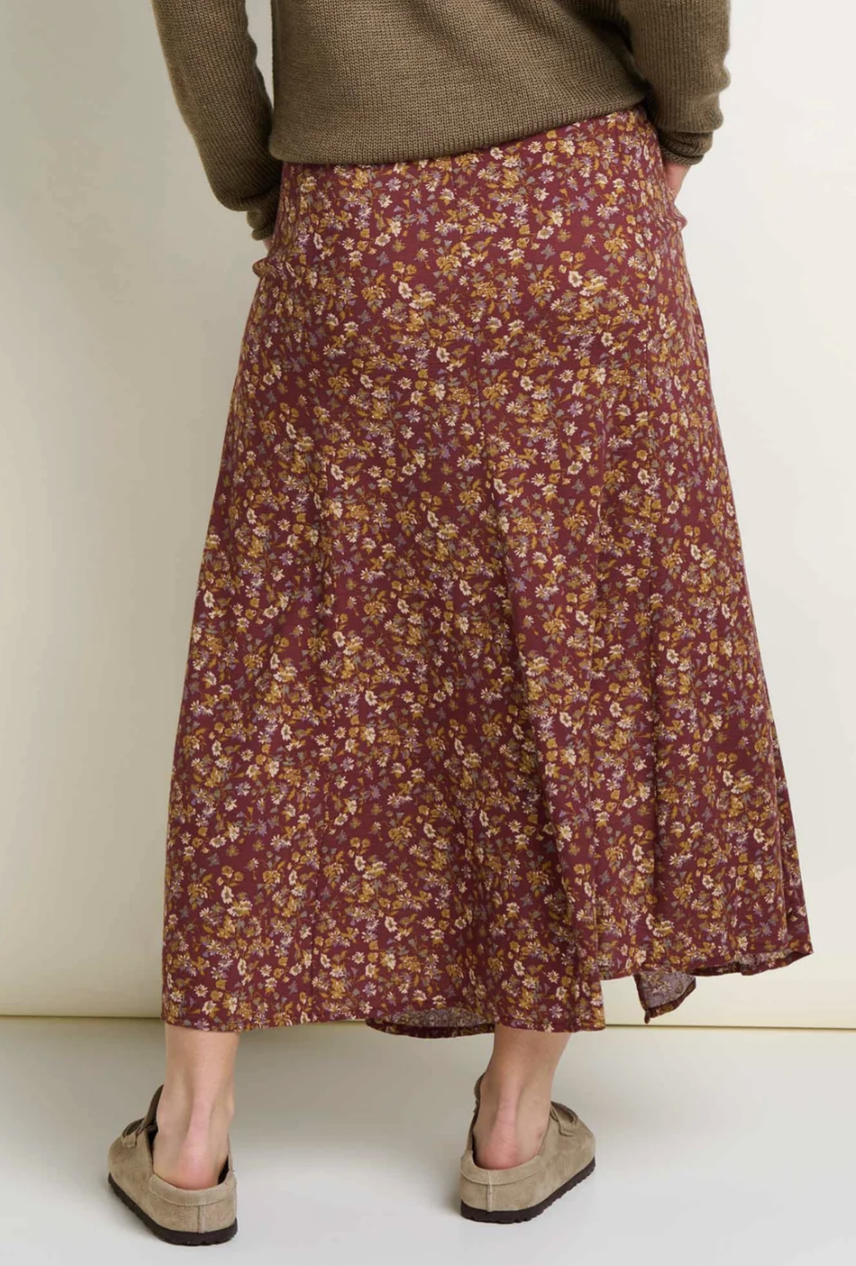 Toad & Co W's Manzana Paneled Midi Skirt
