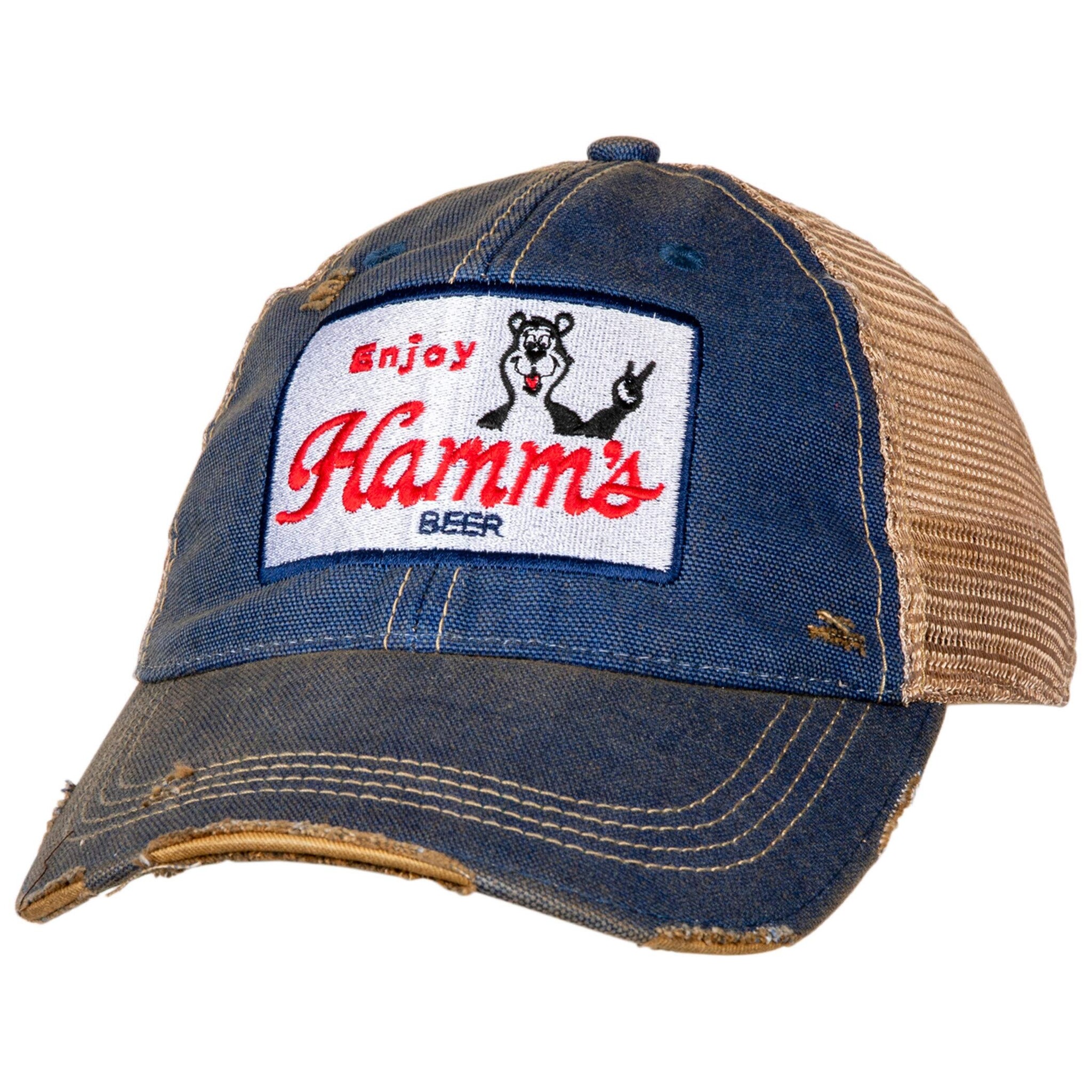 Wildcat Retro Brand Retro Brands Enjoy Hamm'sTrucker Hat Navy