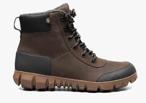Bogs Bogs M's Arcata Urban Leather Mid (Y25) Chocolate 10