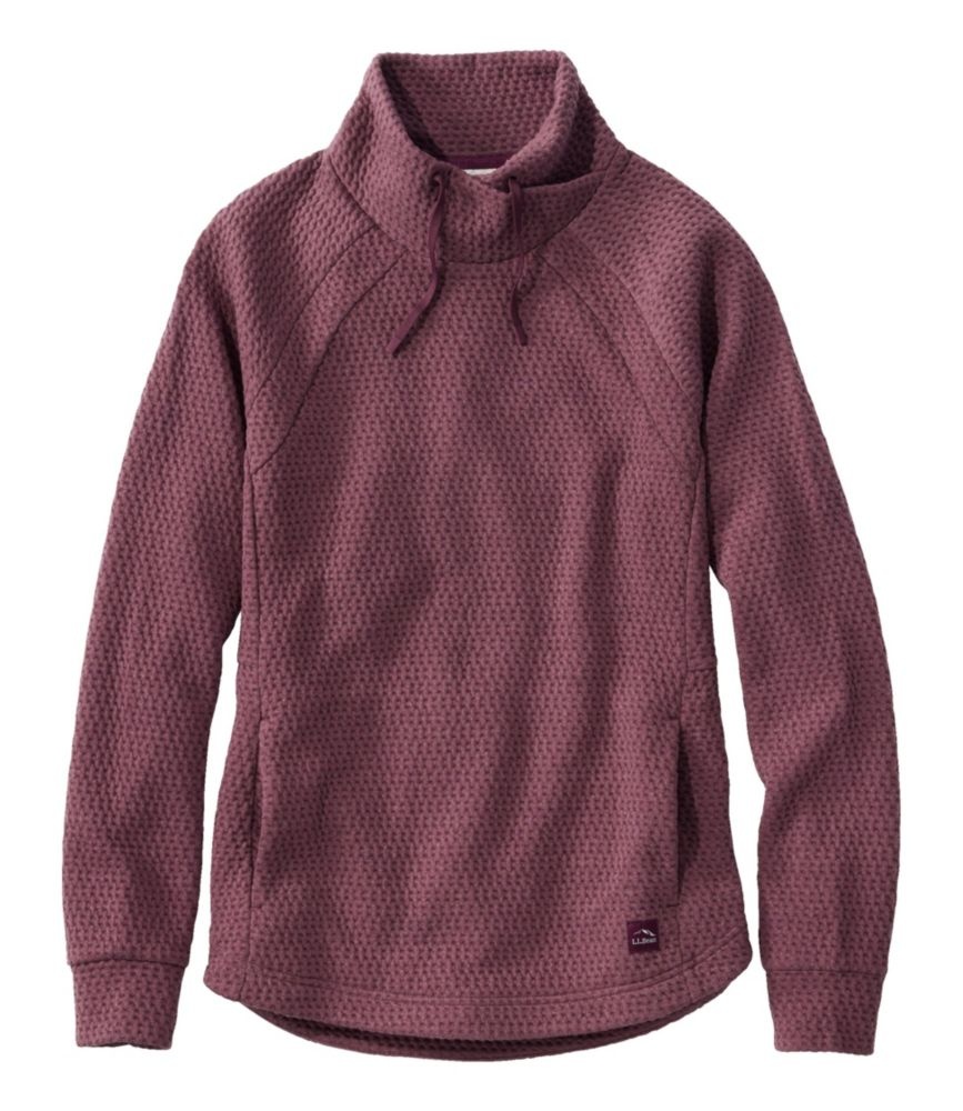 L.L. Bean L.L. Bean W's Ridgeknit Crossneck Pullover