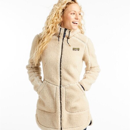 L.L. Bean W's Mountain Pile Fleece Coat