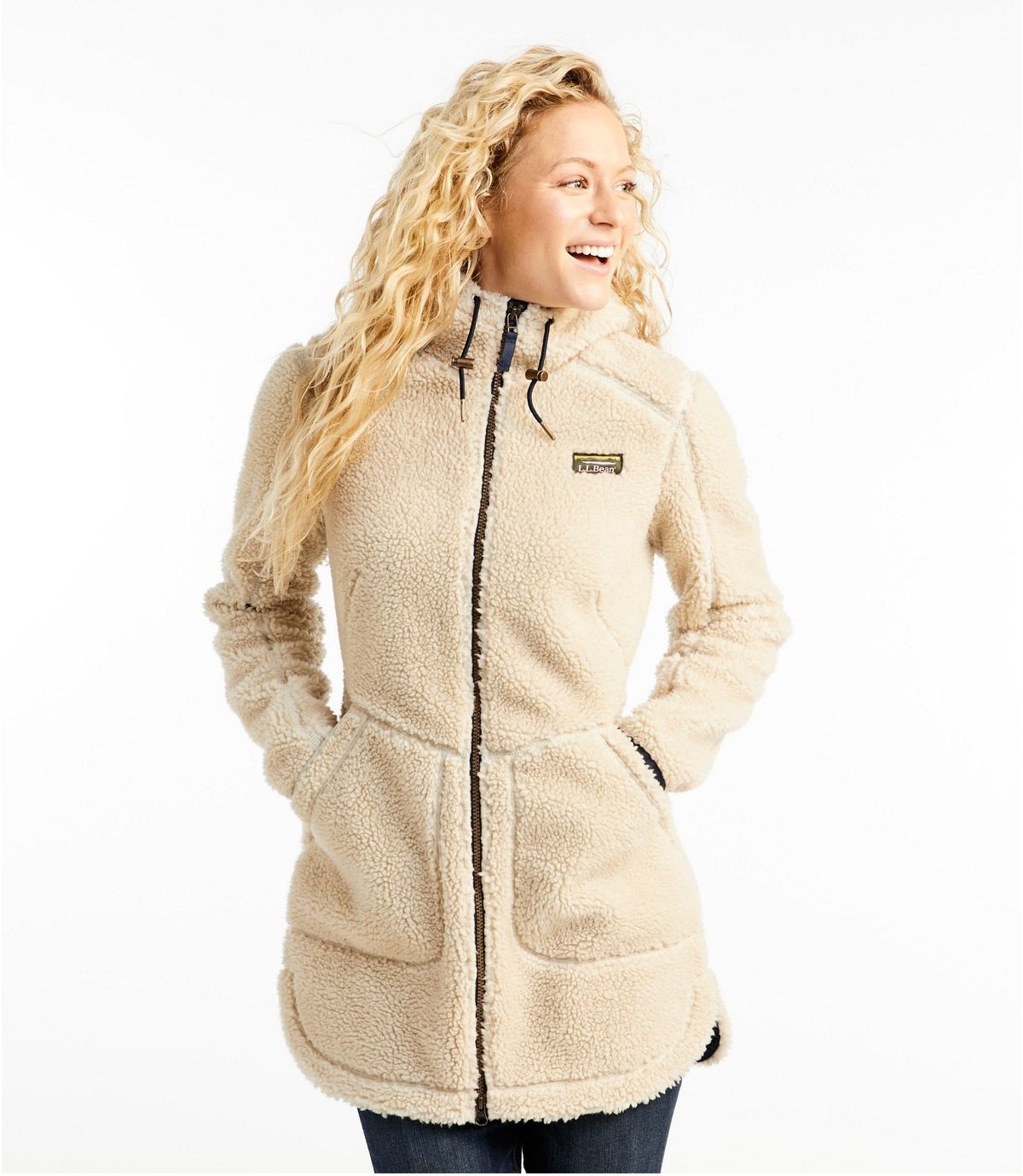 L.L. Bean L.L. Bean W's Mountain Pile Fleece Coat