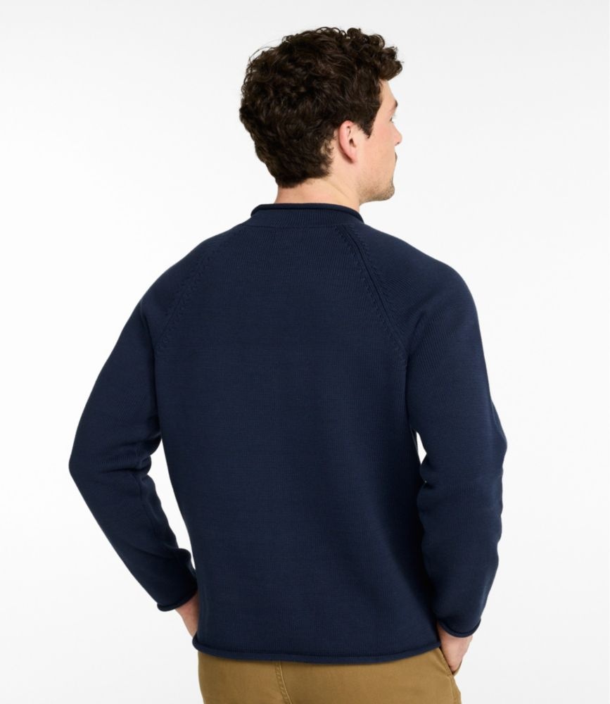 L.L. Bean L.L. Bean M's Double L Rollneck Sweater Novelty