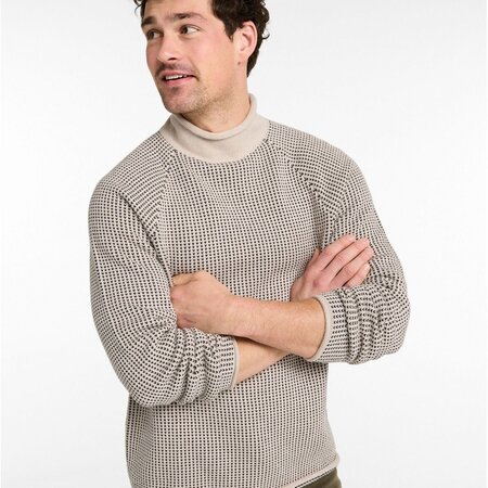 L.L. Bean M's Double L Rollneck Sweater Birdseye