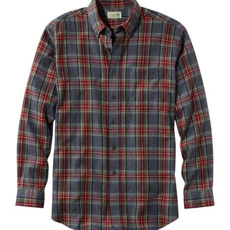 L.L. Bean L.L. Bean M's LS Scotch Plaid Flannel Shirt