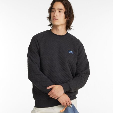 L.L. Bean M's Quilted Crewneck