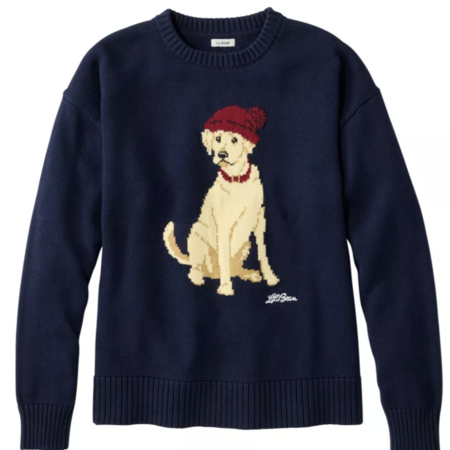 L.L. Bean W's Double L Novelty Sweater