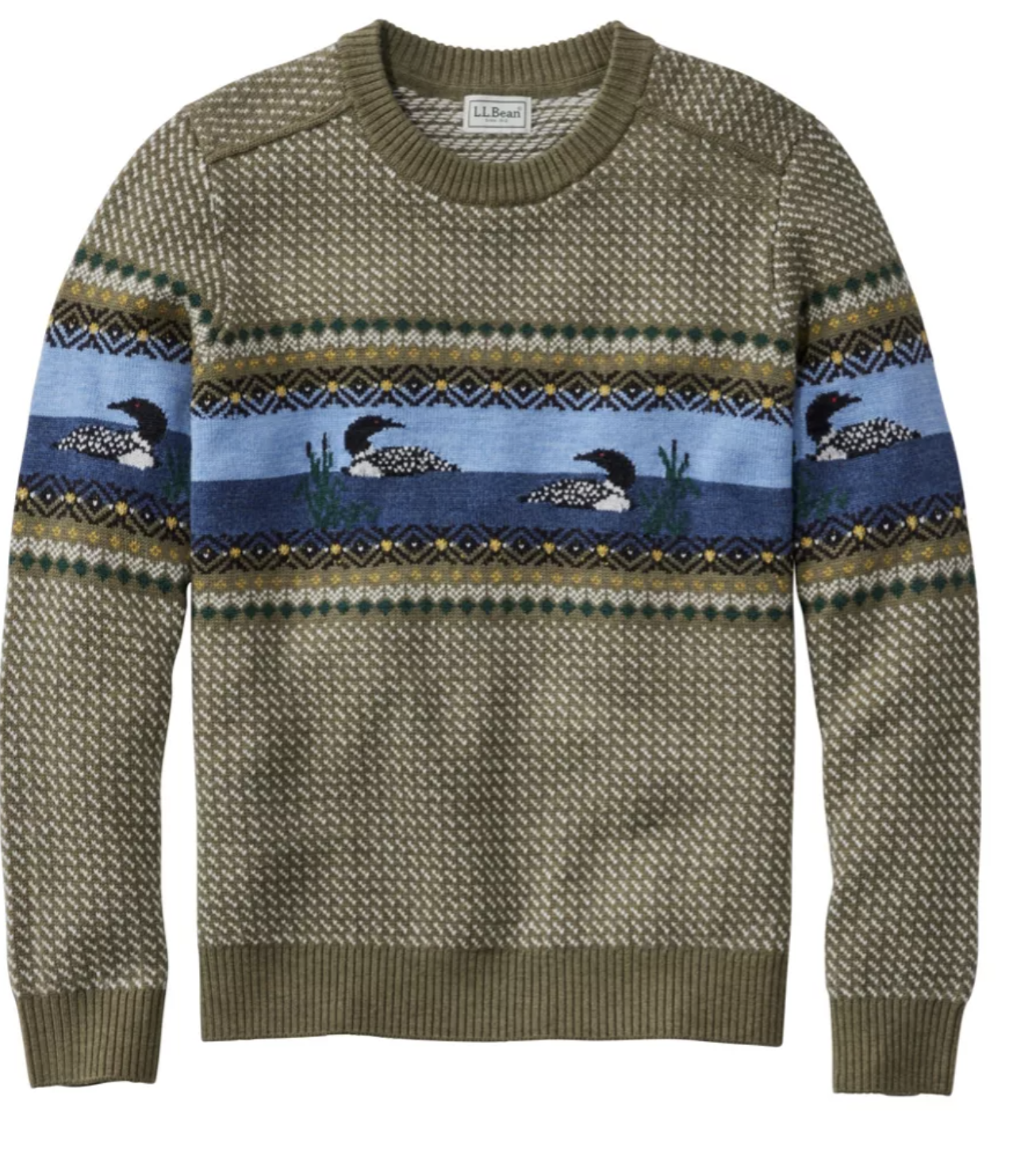 L.L. Bean M's Essential Merino Sweater
