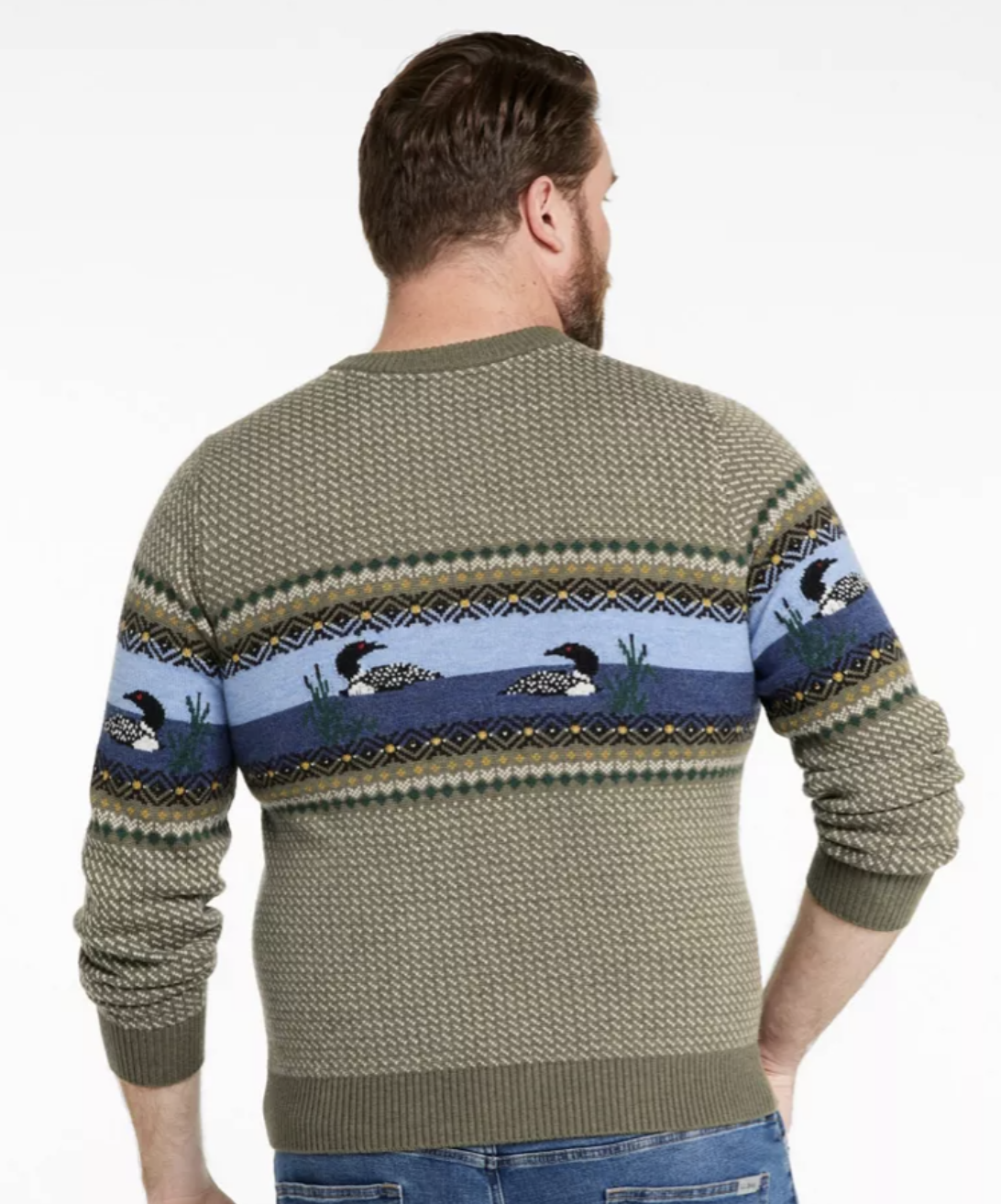 L.L. Bean M's Essential Merino Sweater