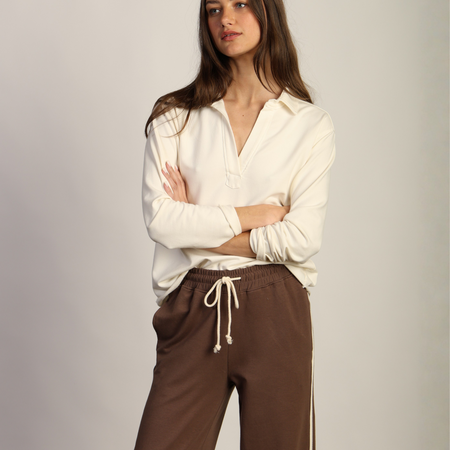 Dylan Dylan W's Wide Leg Pant w/Side Stripes