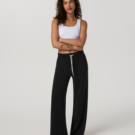 Vuori Vuori W's Halo Essential Wideleg Black Heather L (S26)