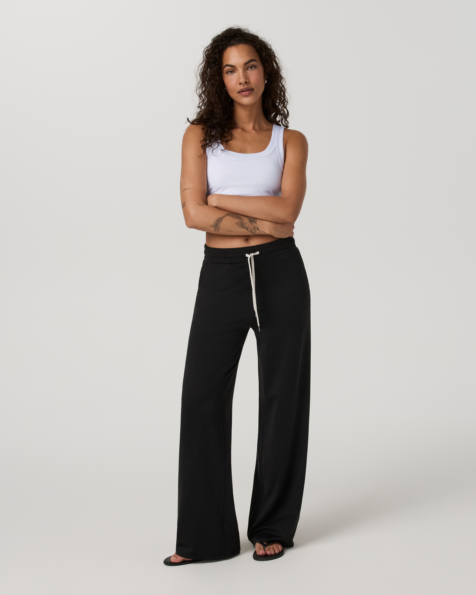 Vuori Vuori W's Halo Essential Wideleg Black Heather L (S26)