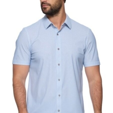 Flag & Anthem Flag & Anthem M's Carlisle SS Journey Shirt Light Blue Combo XL (S26)